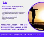 FORMATION CERTIFIANTE THERAPIE DE L'ANTERIORITE et GUERISON DU PASSE