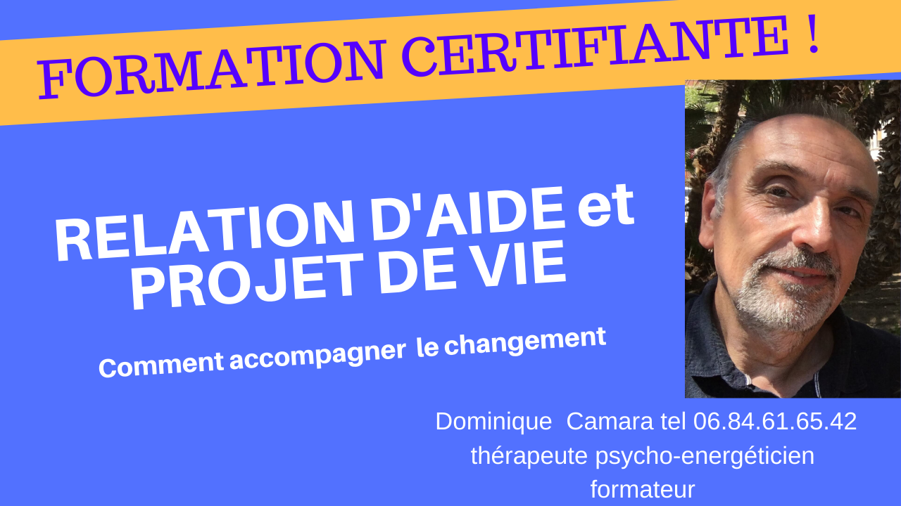 formation certifiante en relation d'aide et projet de vie